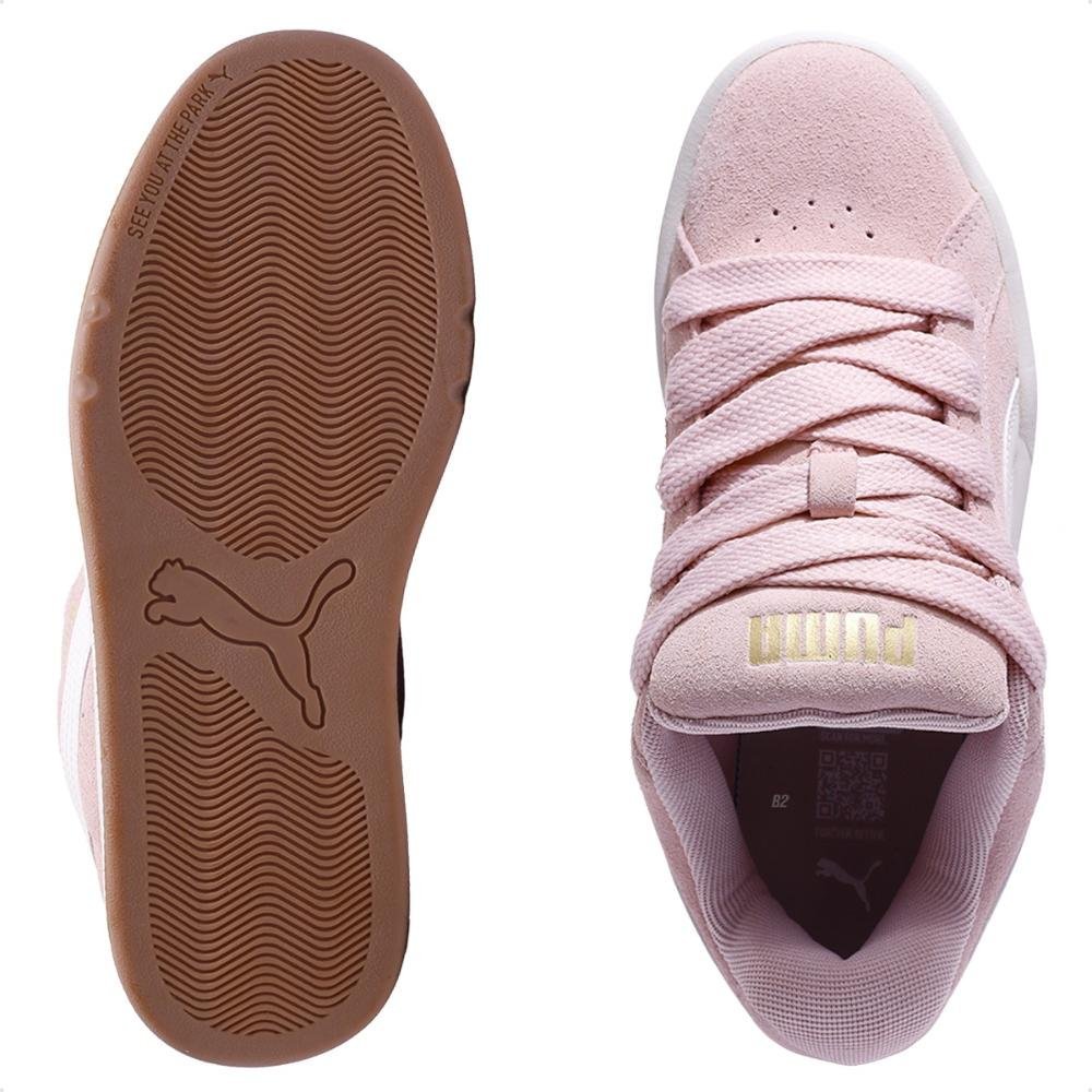 Tênis Puma Park Lifestyle Easy Sd Feminino Rosa/Branco 6