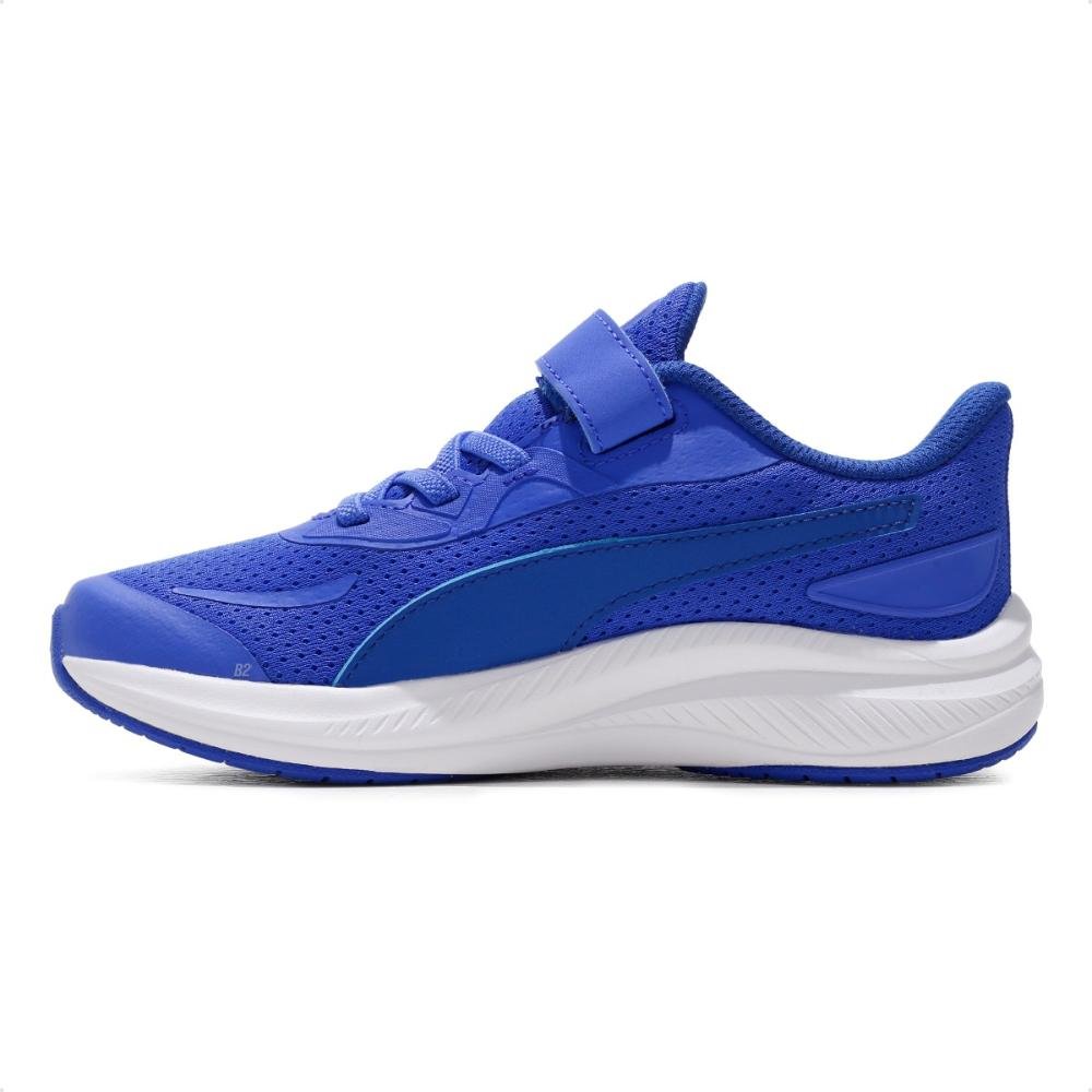 Tênis Puma Skyrocket 2 Ac + Ps Infantil Azul 2