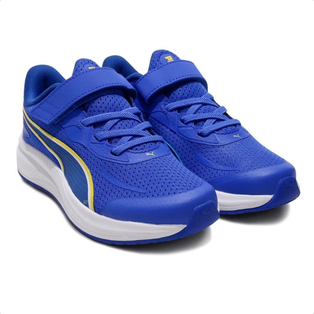 Tênis Puma Skyrocket 2 Ac + Ps Infantil Azul 3