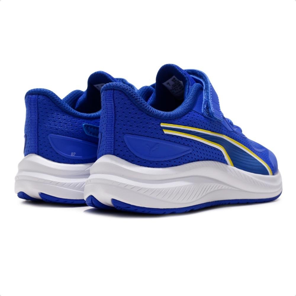 Tênis Puma Skyrocket 2 Ac + Ps Infantil Azul 5