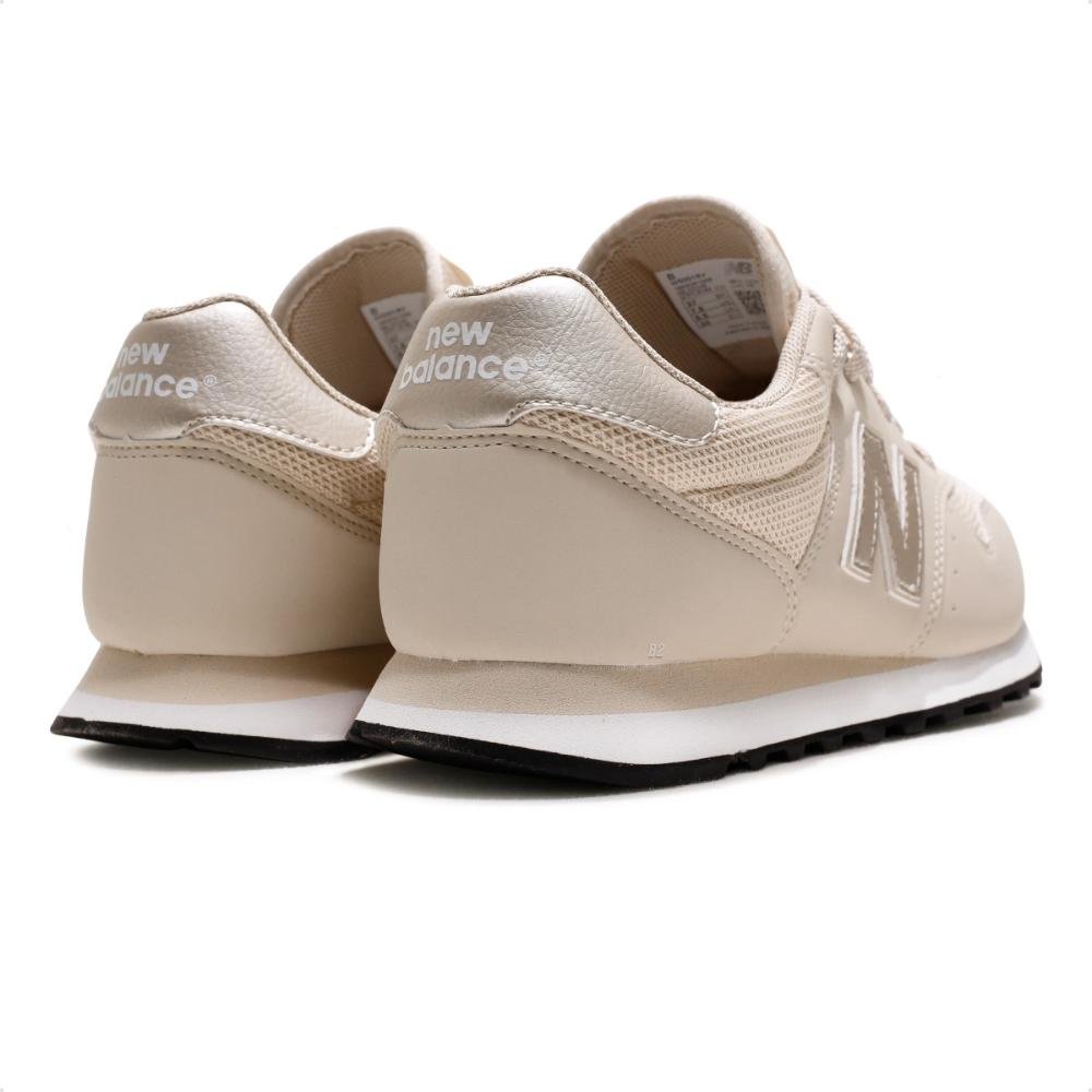 Tênis New Balance 500 V2 Feminino  Bege / Dourado 5