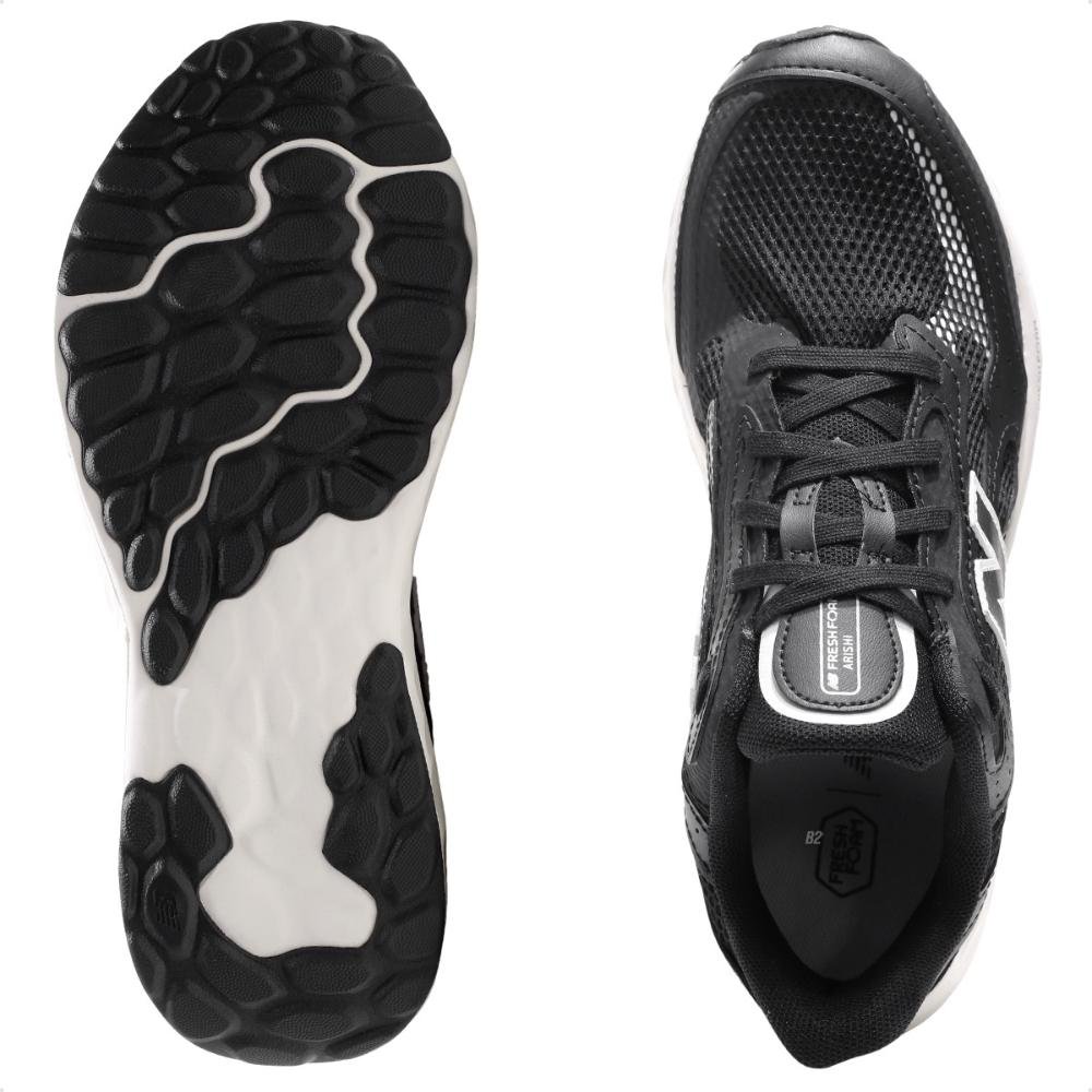 Tênis New Balance Fresh Foam Arishi V4 Masculino Preto 6