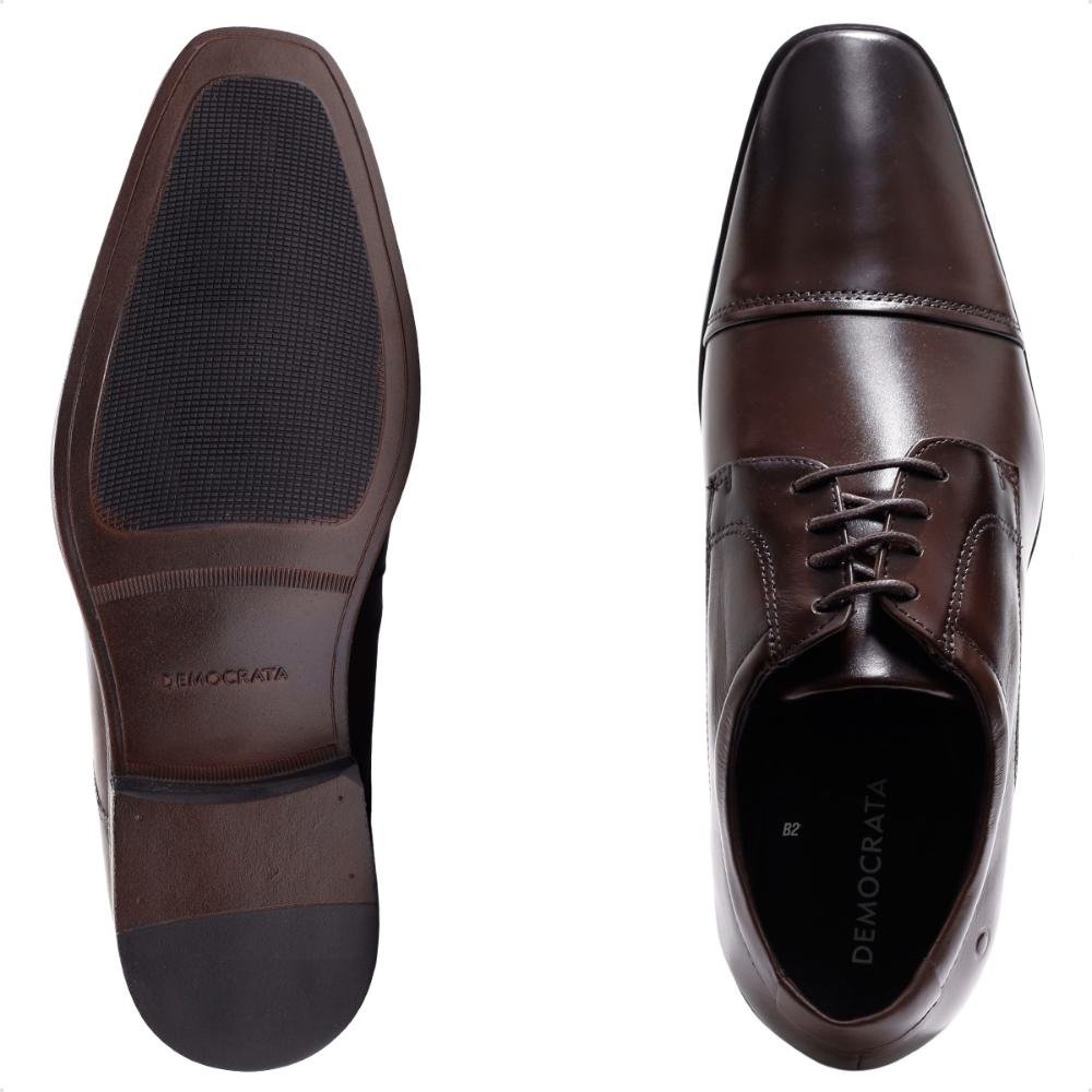 Sapato Democrata Mahogany Masculino Marrom 6