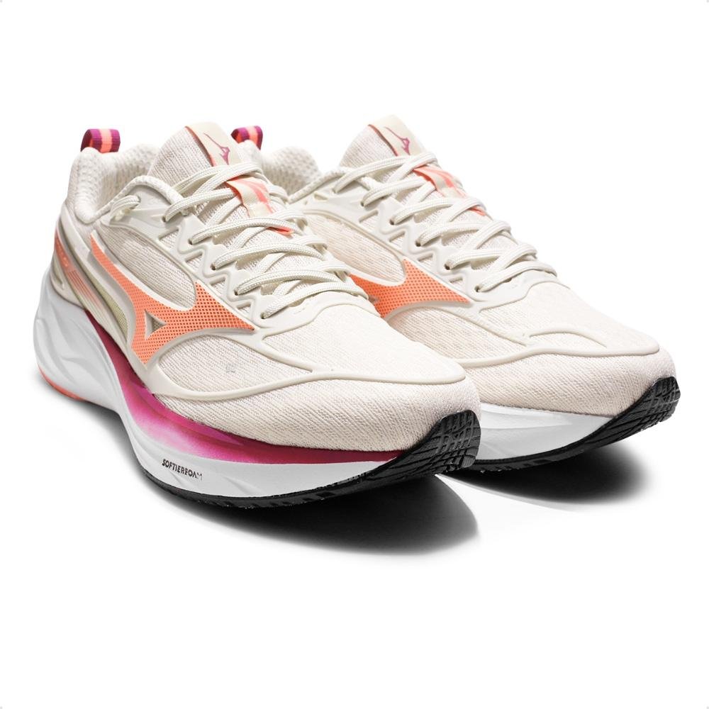 Tênis Mizuno Space 5 Feminino  Bege 3
