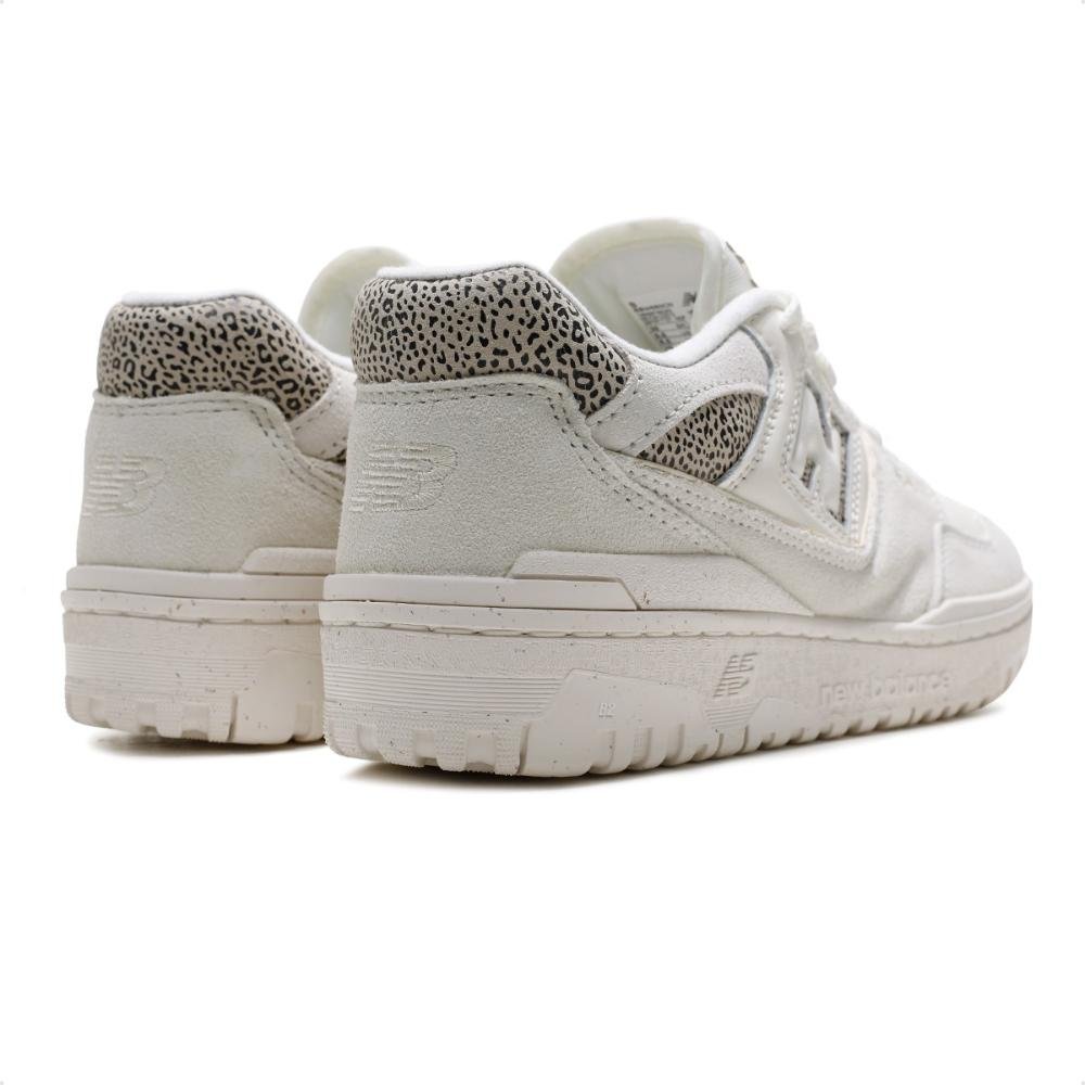 Tênis New Balance 550 Feminino Branco/Animal Print 5
