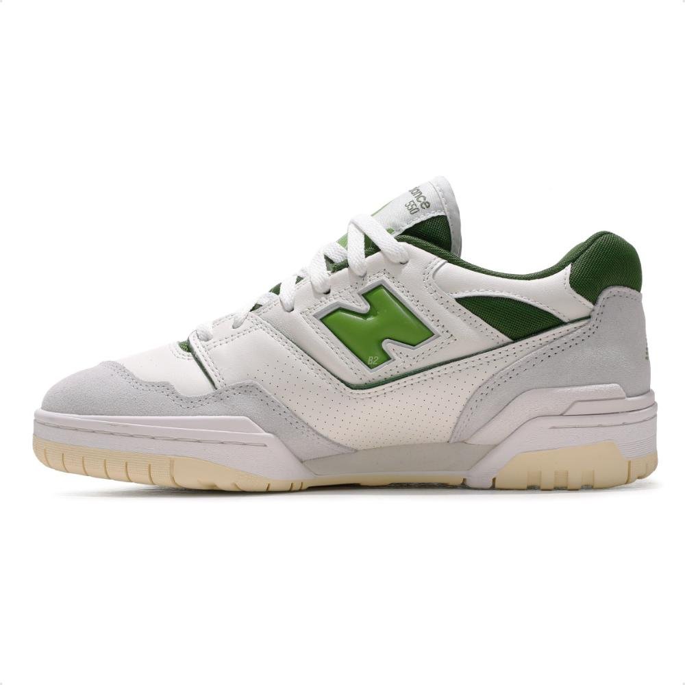 Tênis New Balance 550 Masculino  Bege/Verde 2