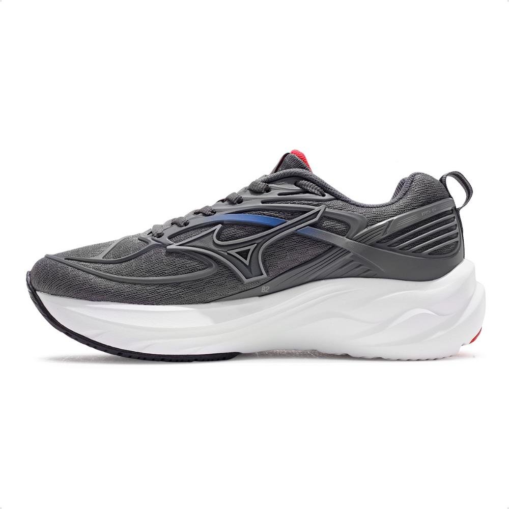 Tênis Mizuno Space 6 Junior Cinza 2