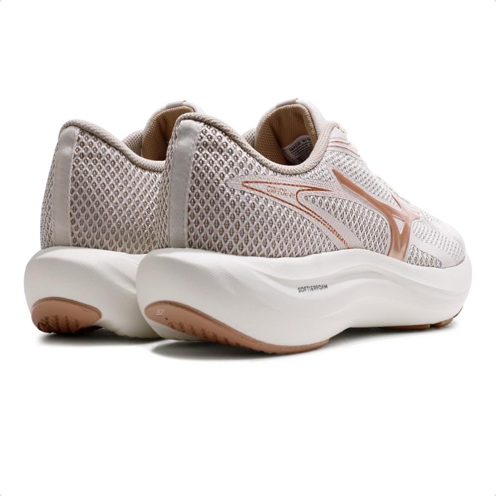 Tênis Mizuno Virtue 2 Feminino Bege 5