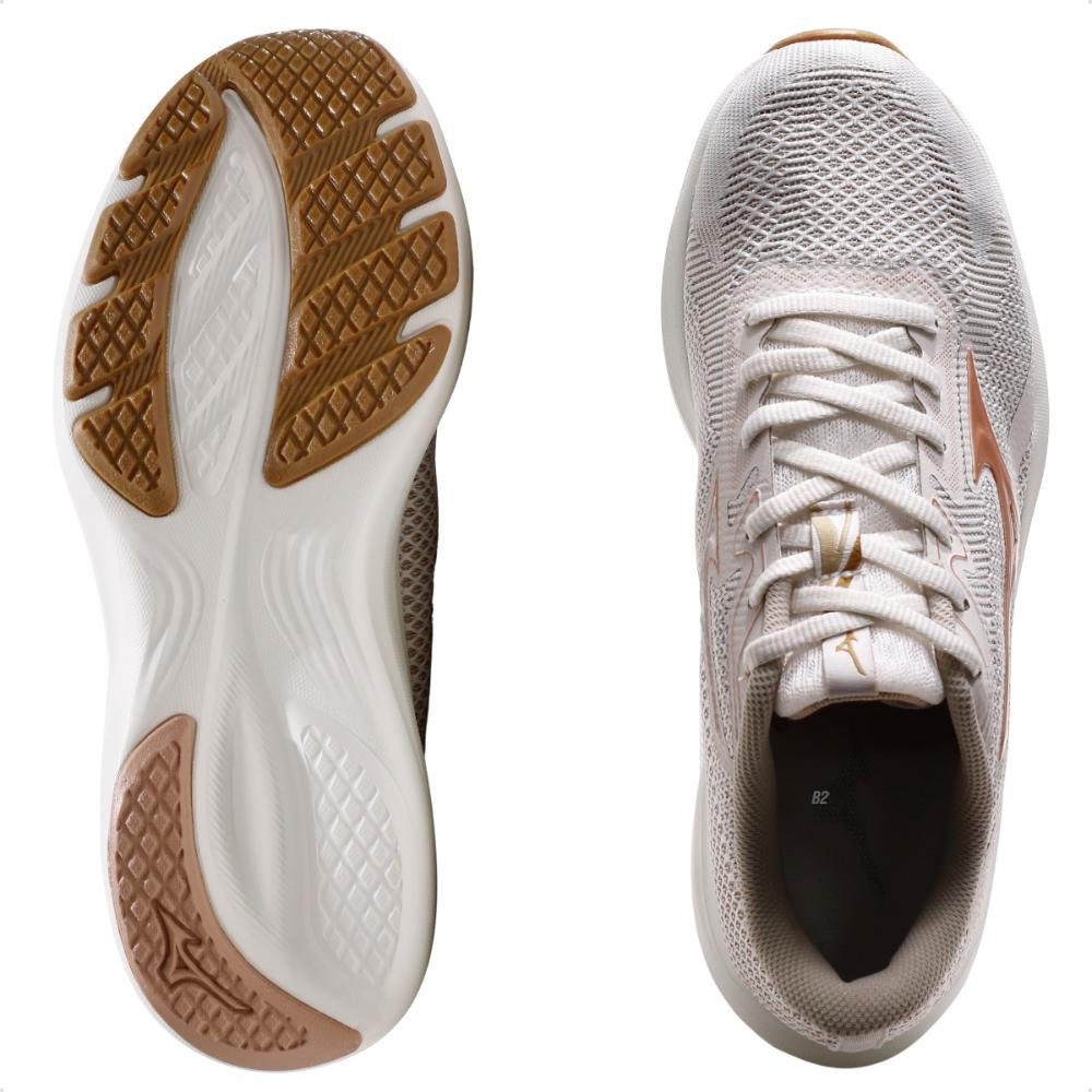 Tênis Mizuno Virtue 2 Feminino Bege 6
