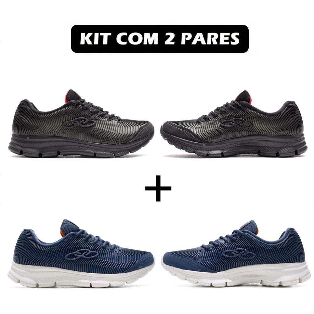 Kit 2 Pares de Tênis Olympikus Proof 3 Masculino