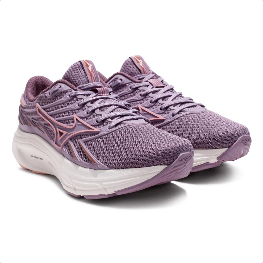 Tênis Mizuno Jet 8 Junior Lilás/Rosê 3