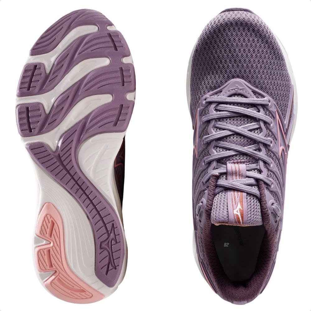 Tênis Mizuno Jet 8 Junior Lilás/Rosê 6