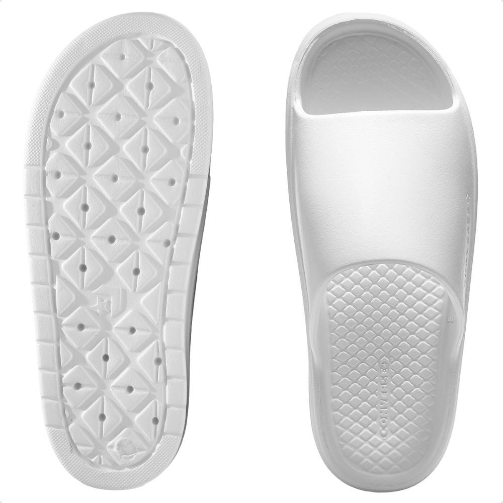 Chinelo Converse Slide Unissex  Branco 7