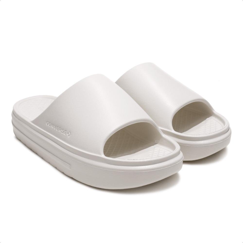 Chinelo Converse Slide Unissex Bege 5