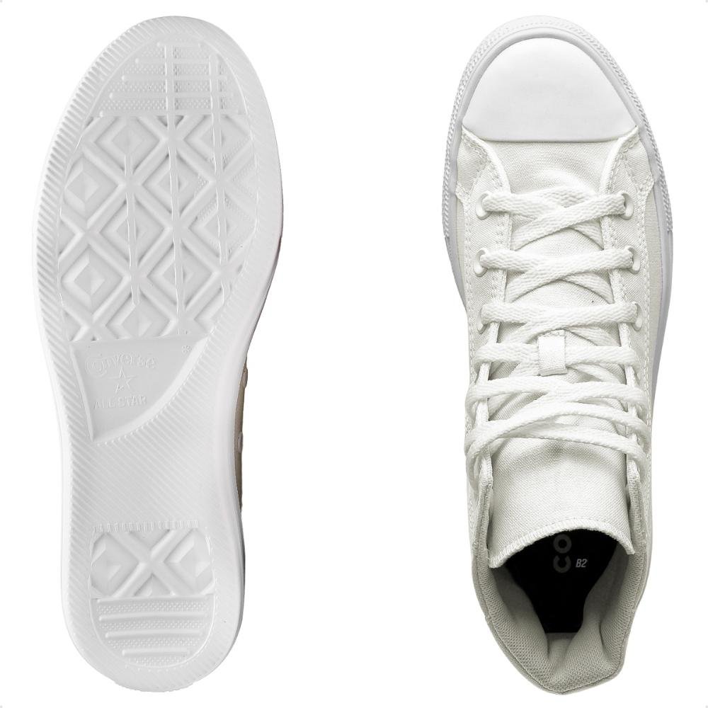Tênis Converse All Star Day One Original Cano Alto Unissex Branco 6