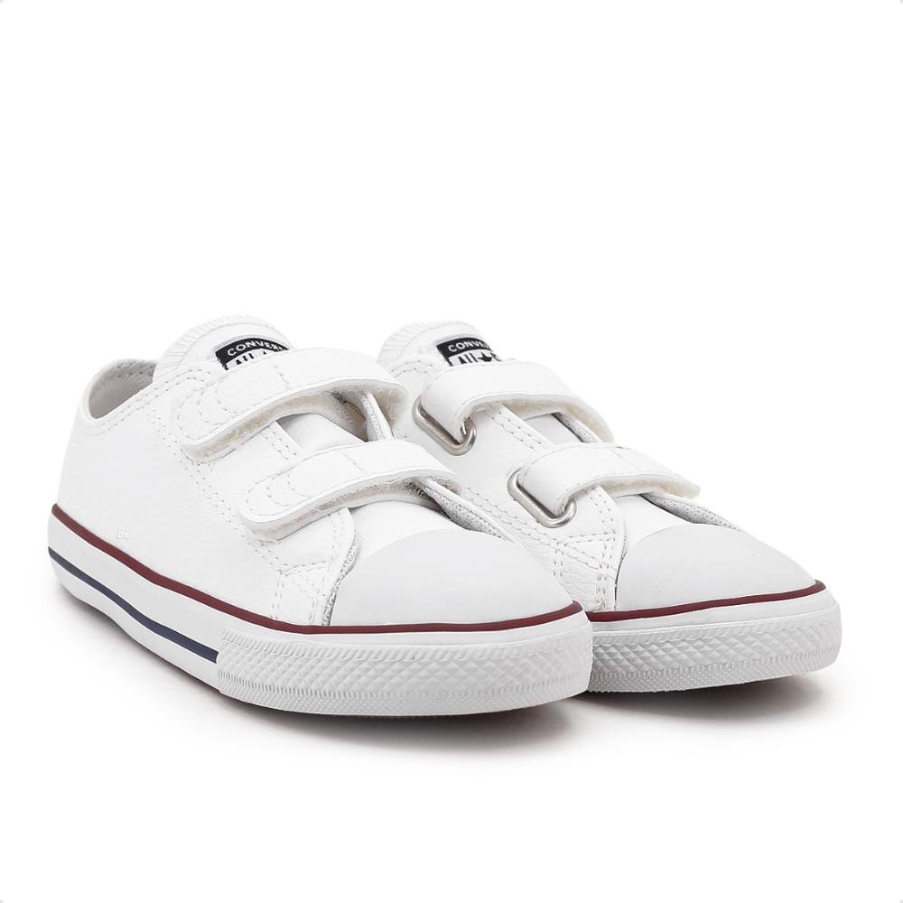 Tênis Converse Chuck Taylor All Star 2V Canvas Infantil Branco 3