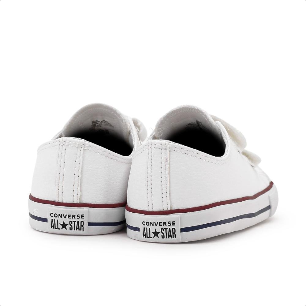Tênis Converse Chuck Taylor All Star 2V Canvas Infantil Branco 5