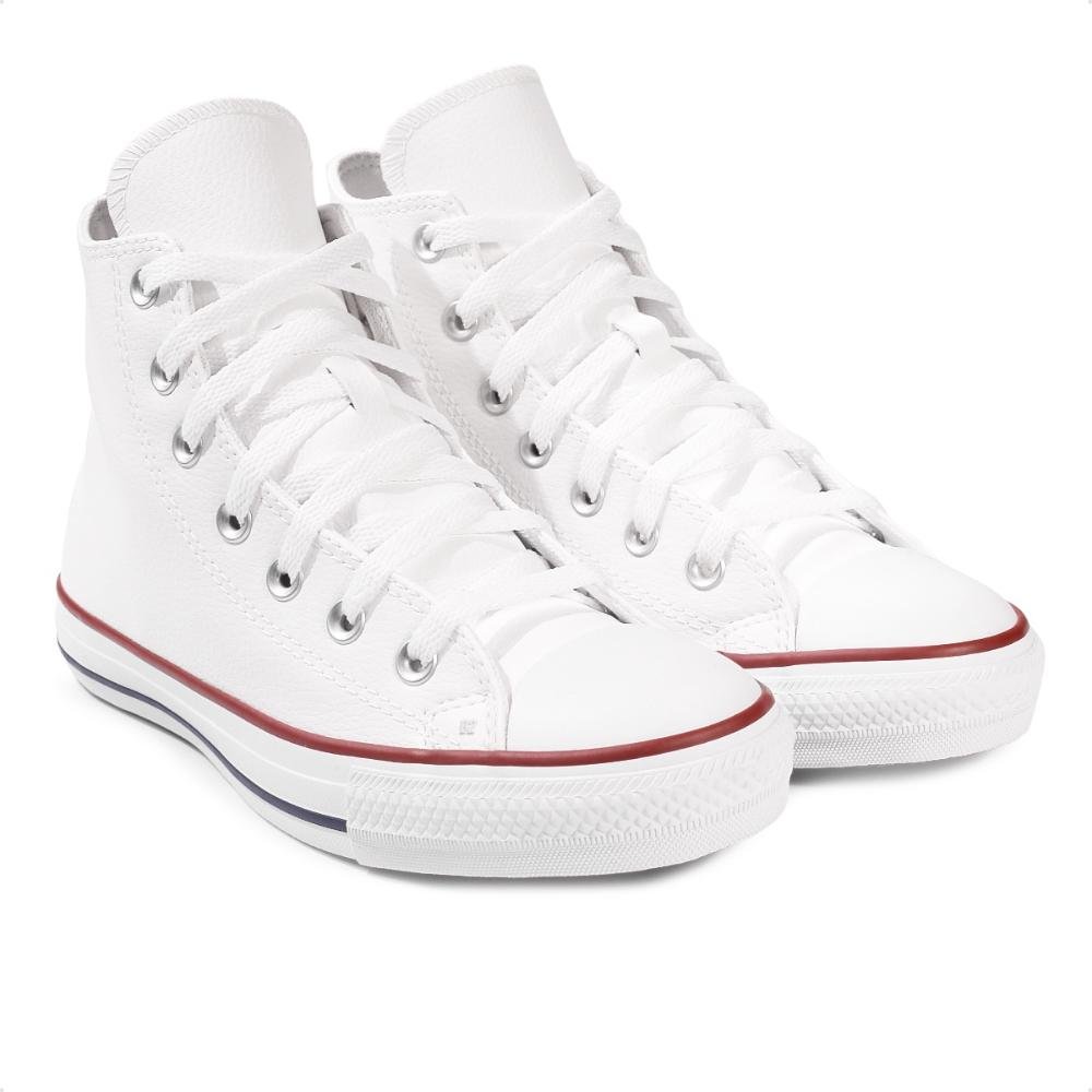 Tênis Converse Chuck Taylor All Star Cano Alto + 1 Chaveiro  Branco 3