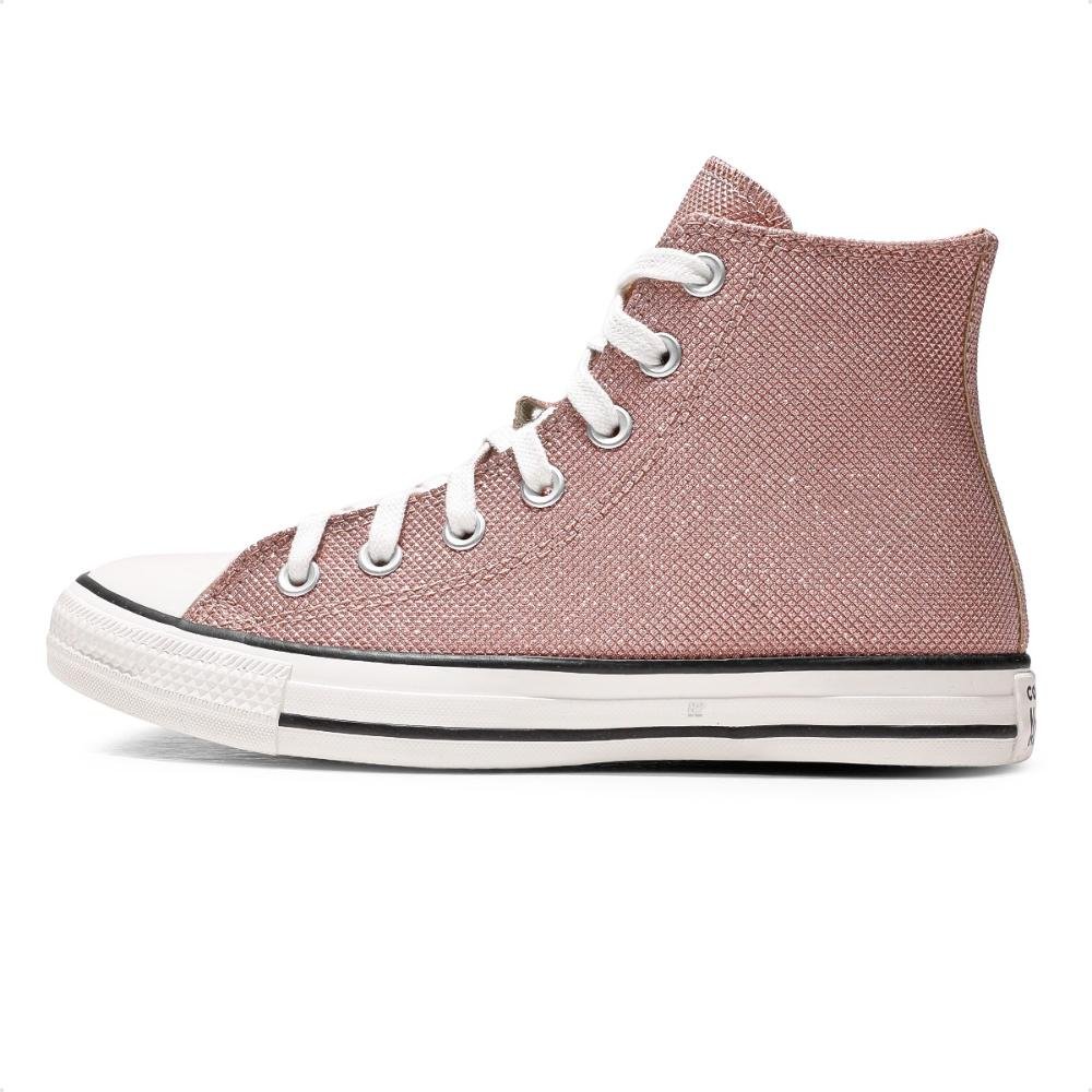 Tênis Converse Chuck Taylor All Star Cano Alto Feminino Rosa 3