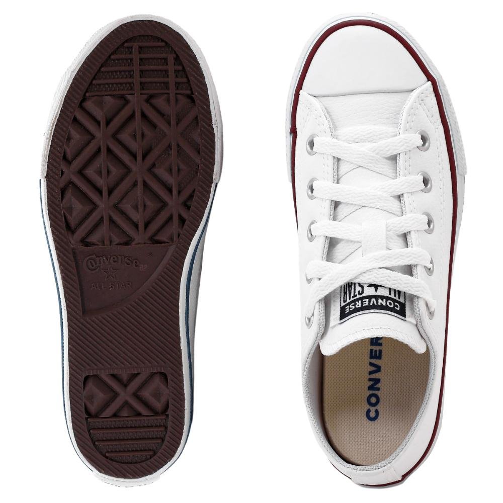 Tênis Converse Chuck Taylor All Star Juvenil Branco 5