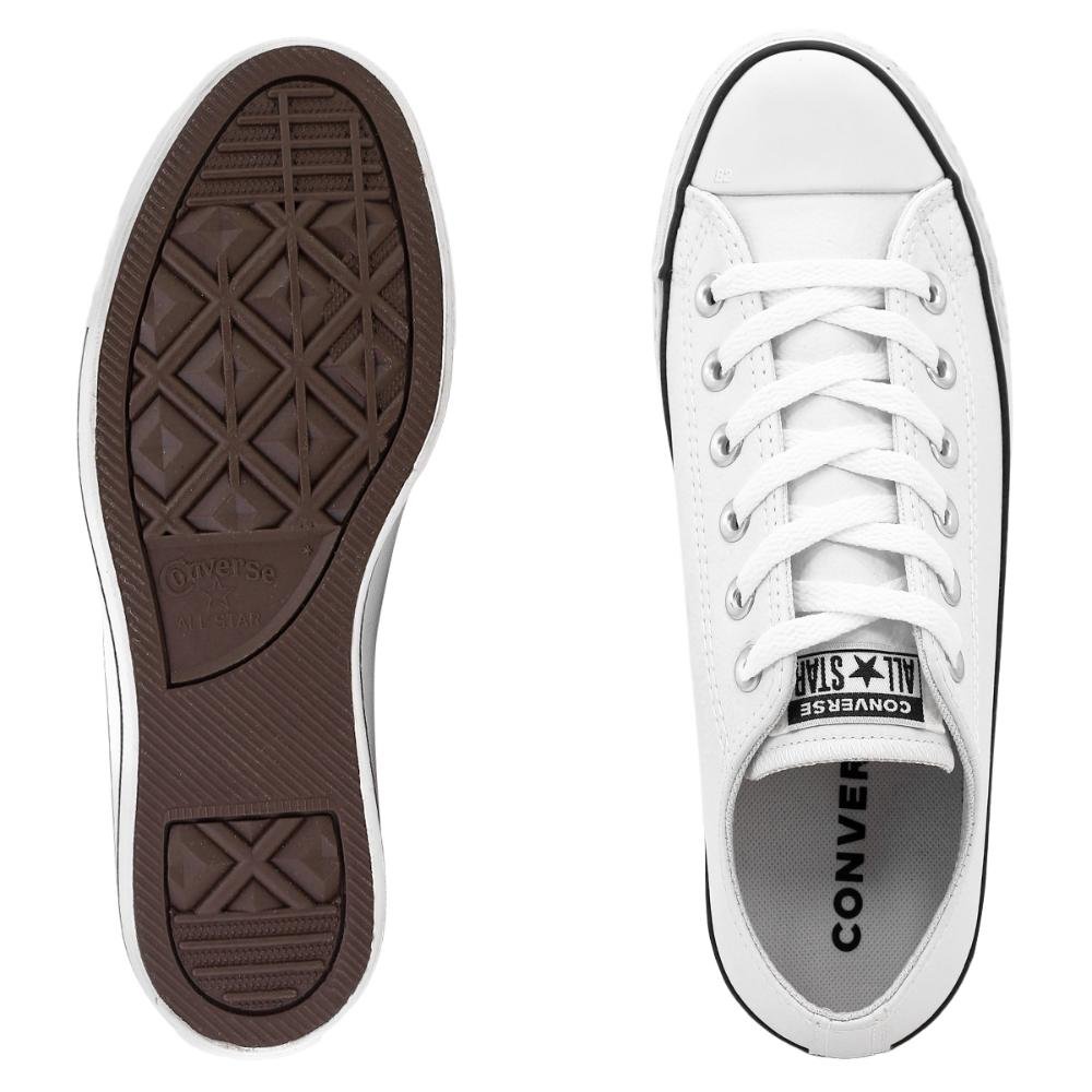 Tênis Converse Chuck Taylor All Star Lift Feminino Branco / Preto 5