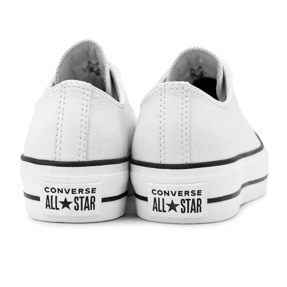 Tênis Converse Chuck Taylor All Star Lift Feminino Branco / Preto 3