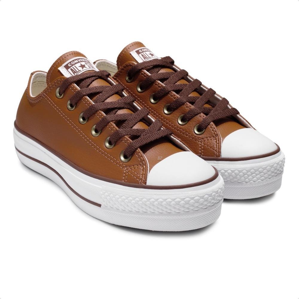Tênis Converse Chuck Taylor All Star Lift Feminino Marrom 3