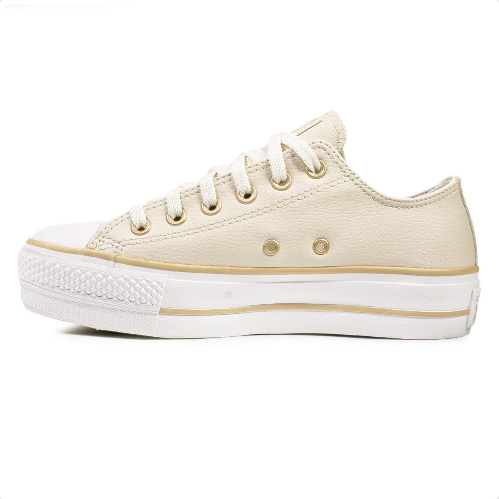 Tênis Converse Chuck Taylor All Star Lift Feminino  Bege 2