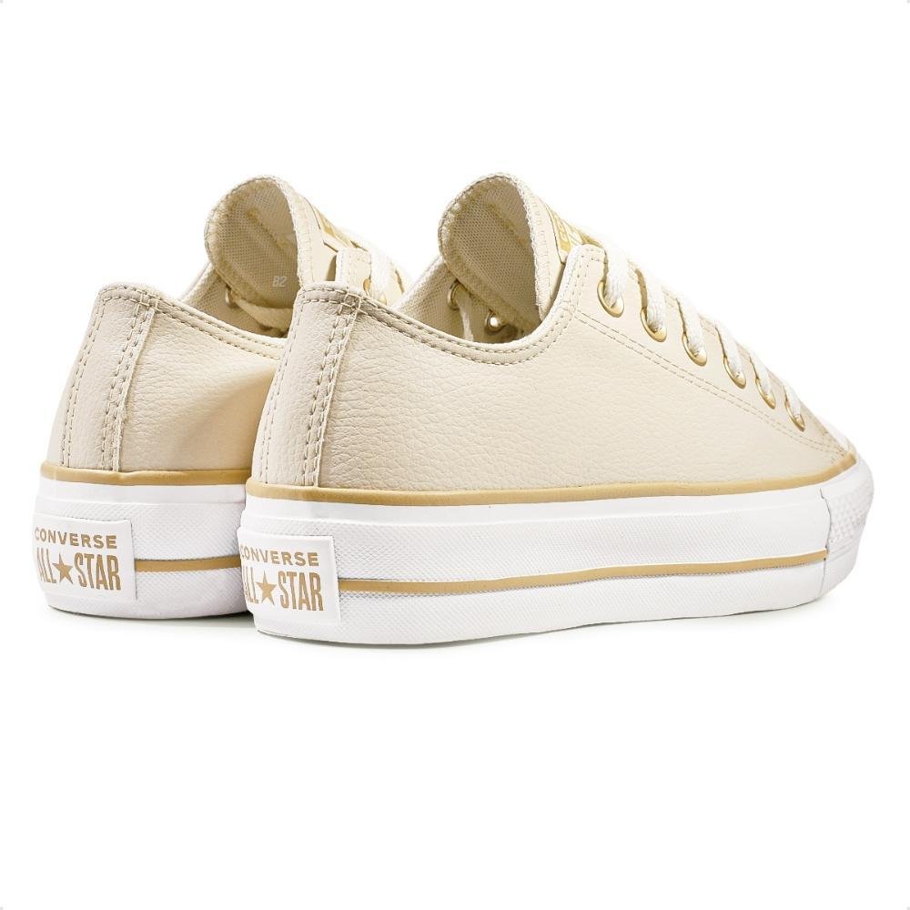 Tênis Converse Chuck Taylor All Star Lift Feminino  Bege 5