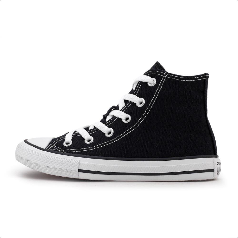 Tênis Converse Chuck Taylor All Star Cano Alto Juvenil Preto 2