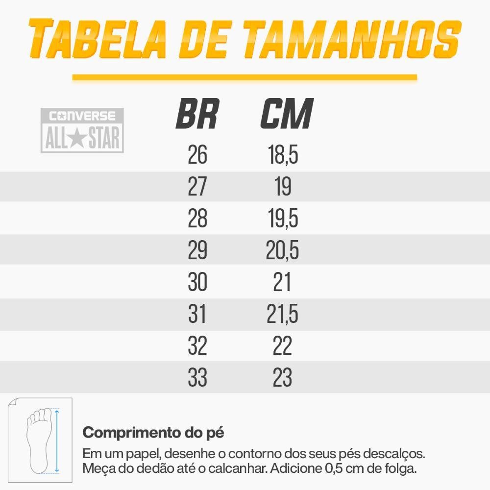 Tênis Converse Chuck Taylor All Star Cano Alto Juvenil Preto 4