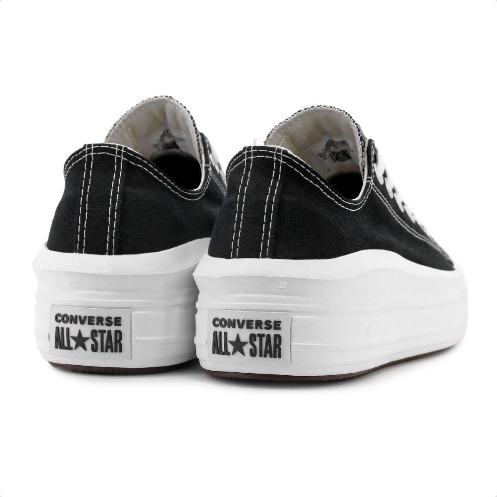 Tênis Converse Chuck Taylor All Star Move Feminino  Preto 5