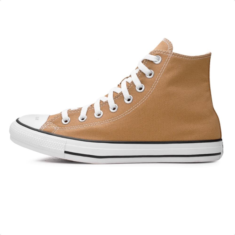 Tênis Converse Chuck Taylor All Star Seasonal Colors Cano Alto Feminino Marrom 2