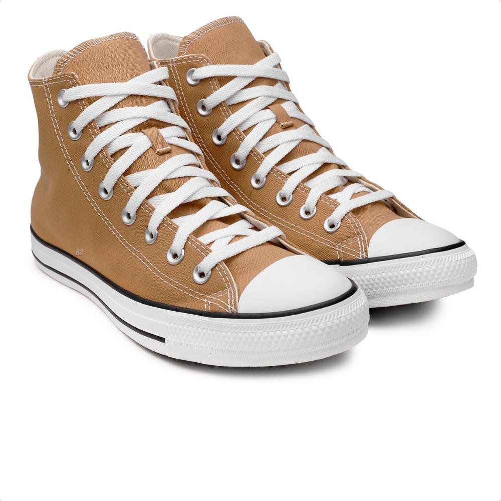 Tênis Converse Chuck Taylor All Star Seasonal Colors Cano Alto Feminino Marrom 3