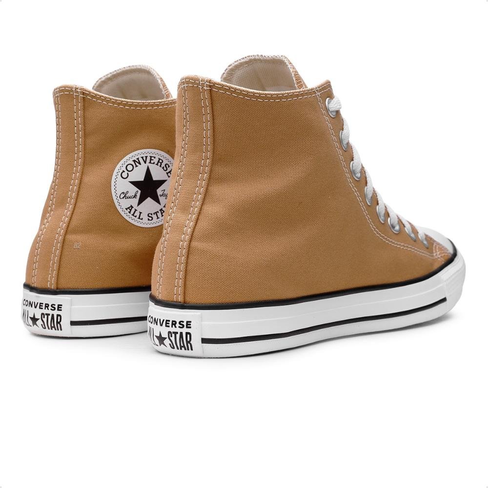 Tênis Converse Chuck Taylor All Star Seasonal Colors Cano Alto Feminino Marrom 5