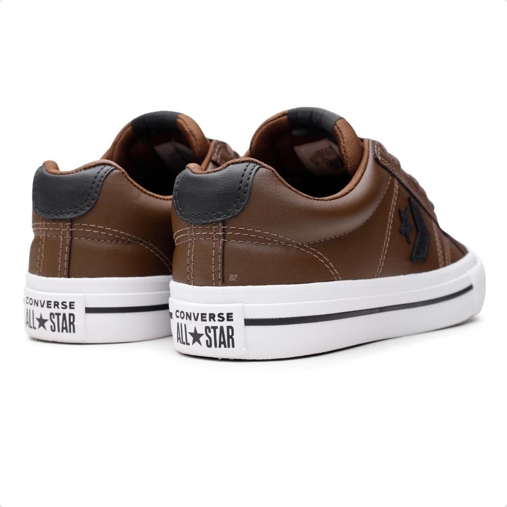Tênis Converse Sport Casual Unissex Marrom 5