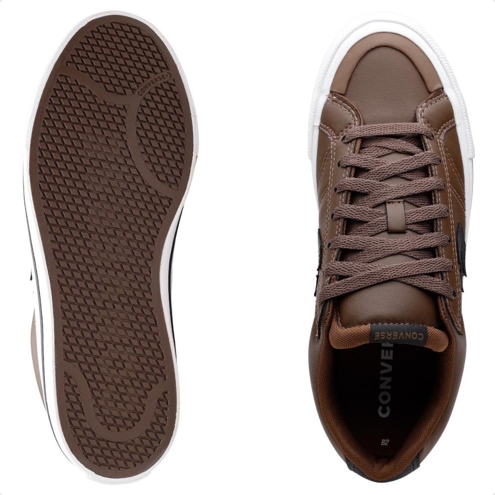 Tênis Converse Sport Casual Unissex Marrom 6