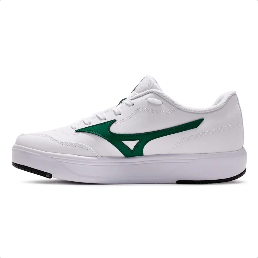 Tênis Mizuno City Wall Unissex Branco/Verde 2