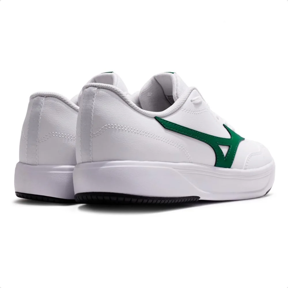 Tênis Mizuno City Wall Unissex Branco/Verde 5