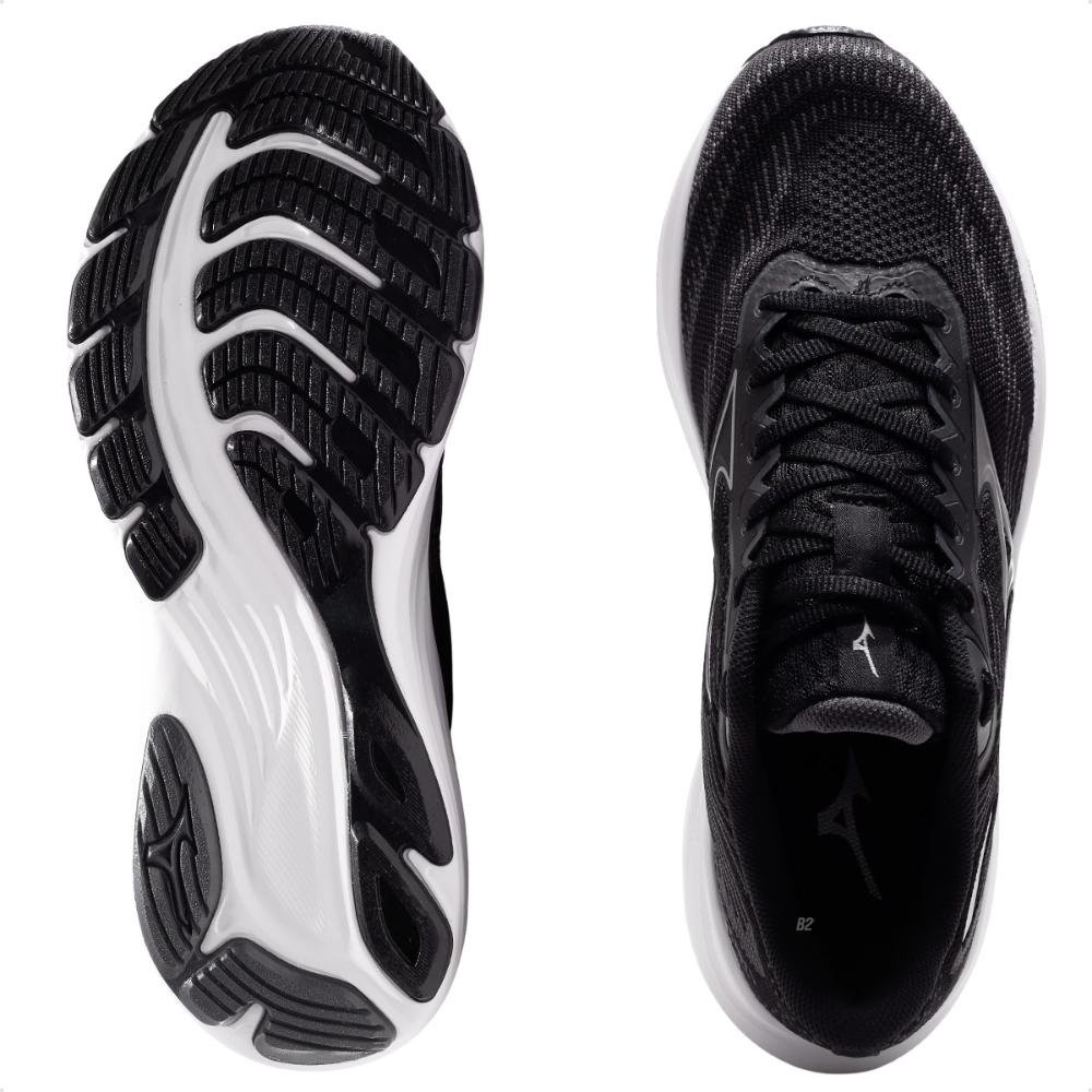 Tênis Mizuno Goya 3 Masculino Preto/Prata 6