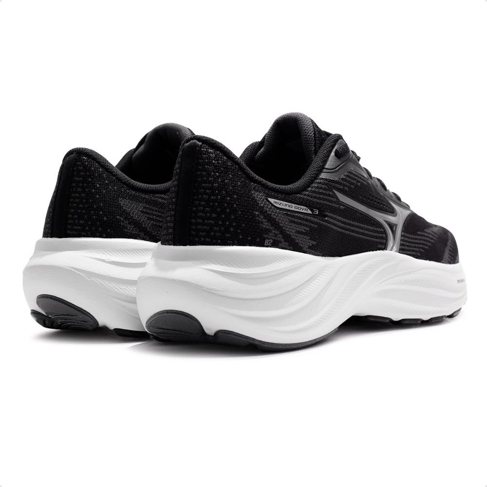Tênis Mizuno Goya 3 Masculino Preto/Prata 5