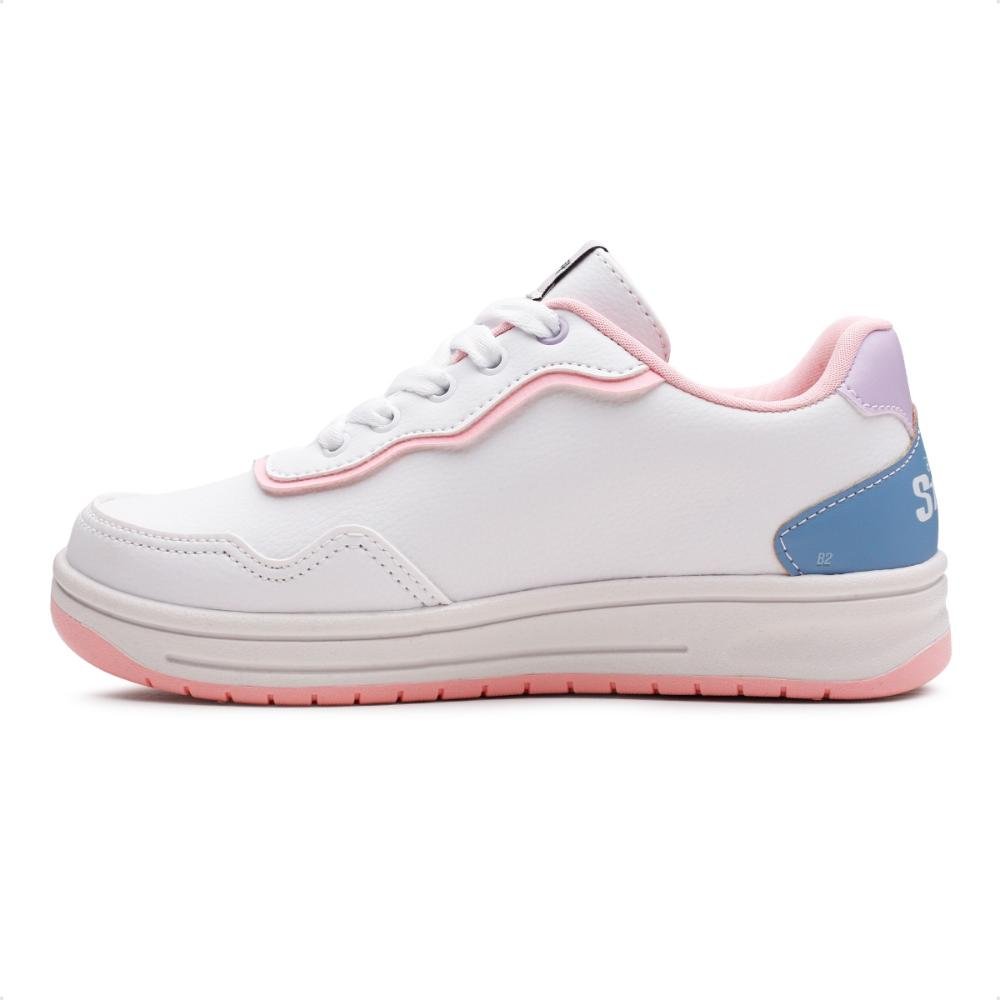 Tênis Disney Stitch Infantil Branco/Rosa 2
