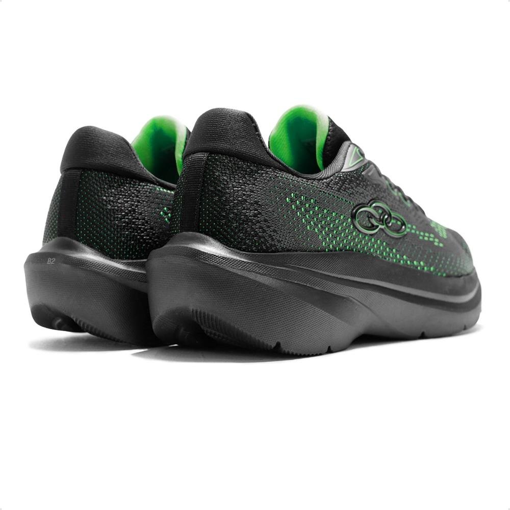 Tênis Olympikus Soma 2 Masculino Preto / Verde 5