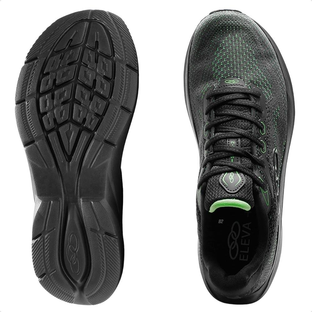 Tênis Olympikus Soma 2 Masculino Preto / Verde 6