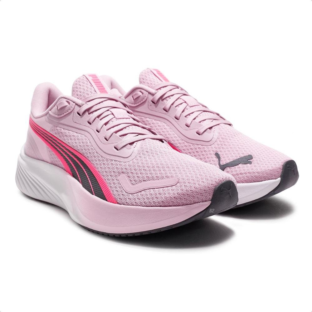 Tênis Puma Pounce Lite Feminino Rosa Claro / Rosa 3