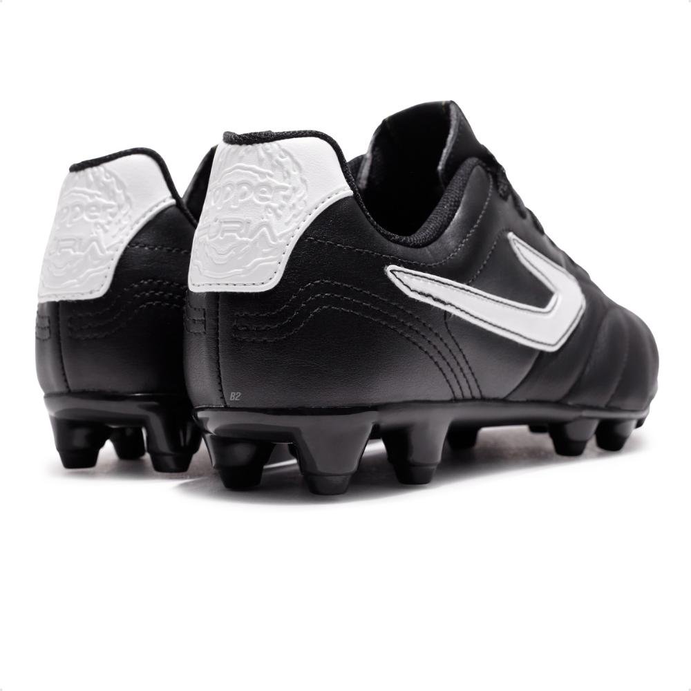 Chuteira Campo Topper Furia II Masculino Preto 5