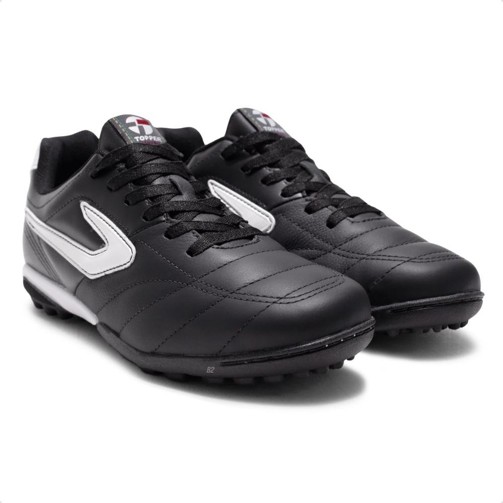 Chuteira Society Topper Furia II Masculino Preto 3