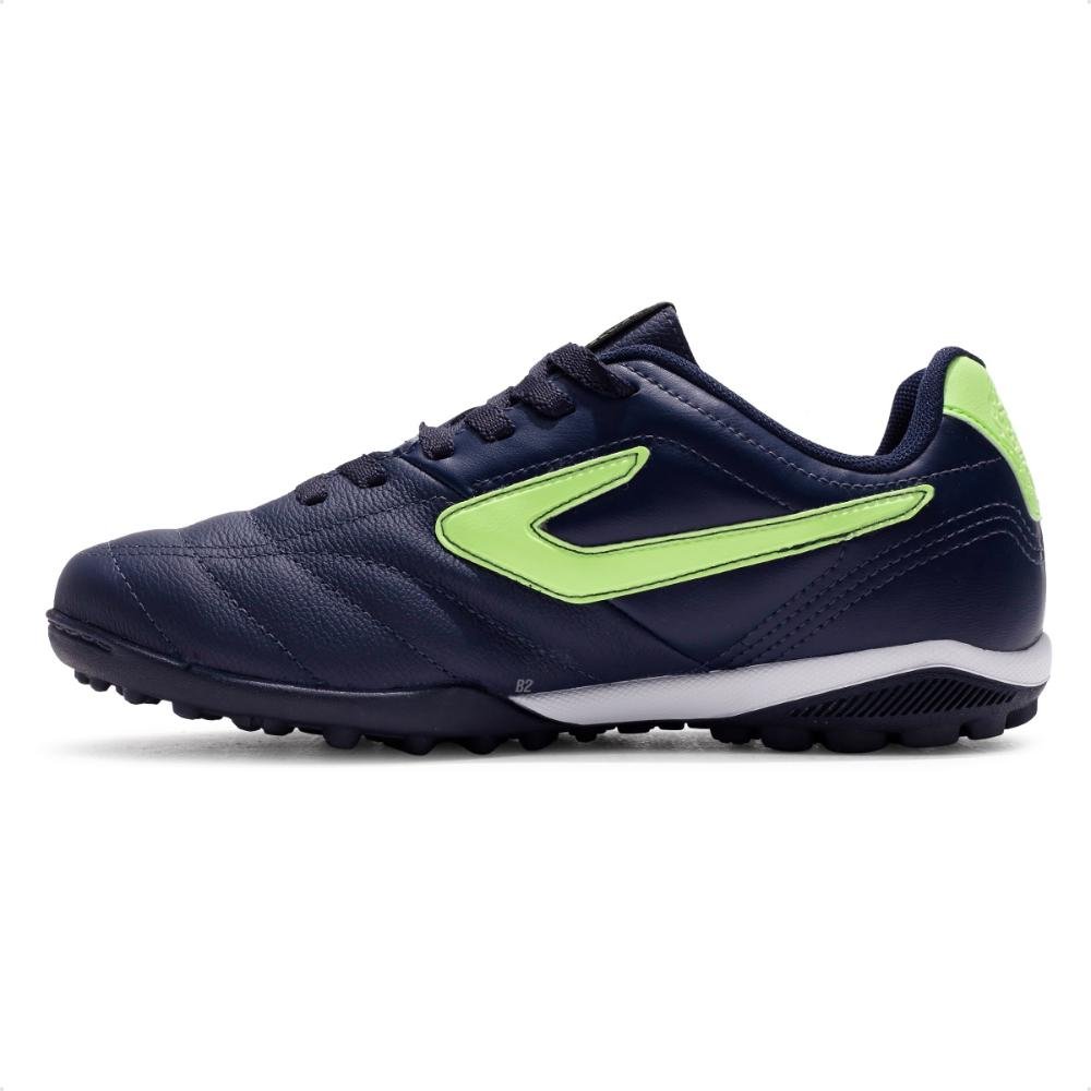 Chuteira Society Topper Furia II Masculino Azul Marinho 2