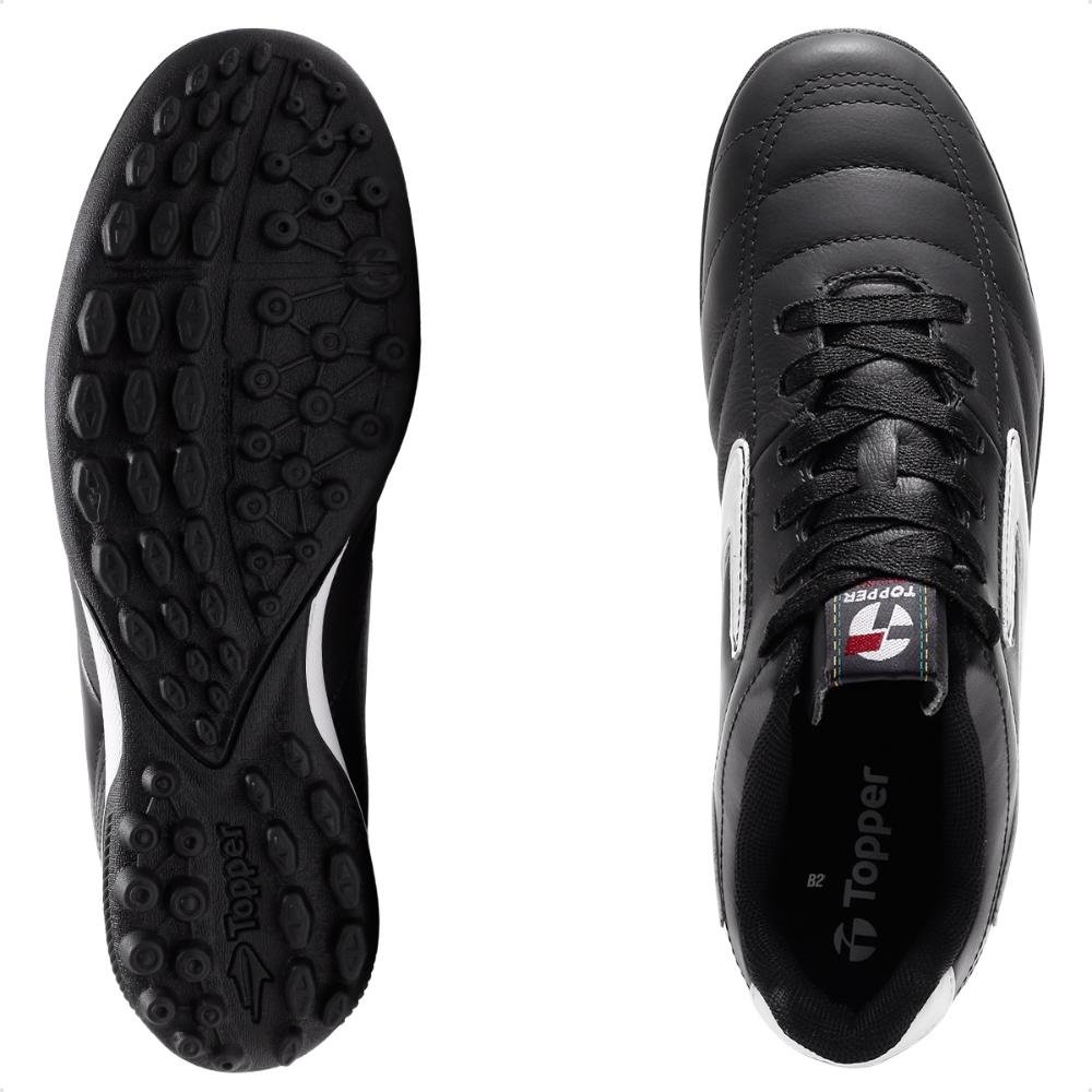 Chuteira Society Topper Furia II Masculino Preto 6