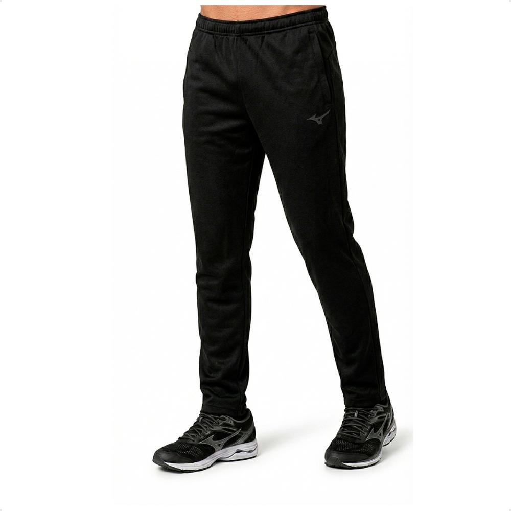 Conjunto Agasalho Mizuno II Training Masculino Cinza/Preto 5
